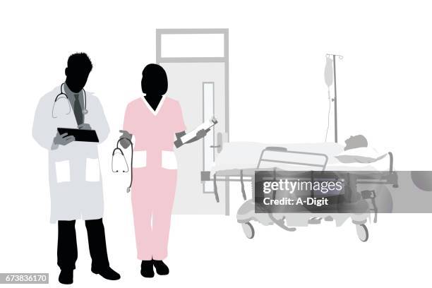 ilustraciones, imágenes clip art, dibujos animados e iconos de stock de rosa uniforme de enfermería - asistente de enfermera