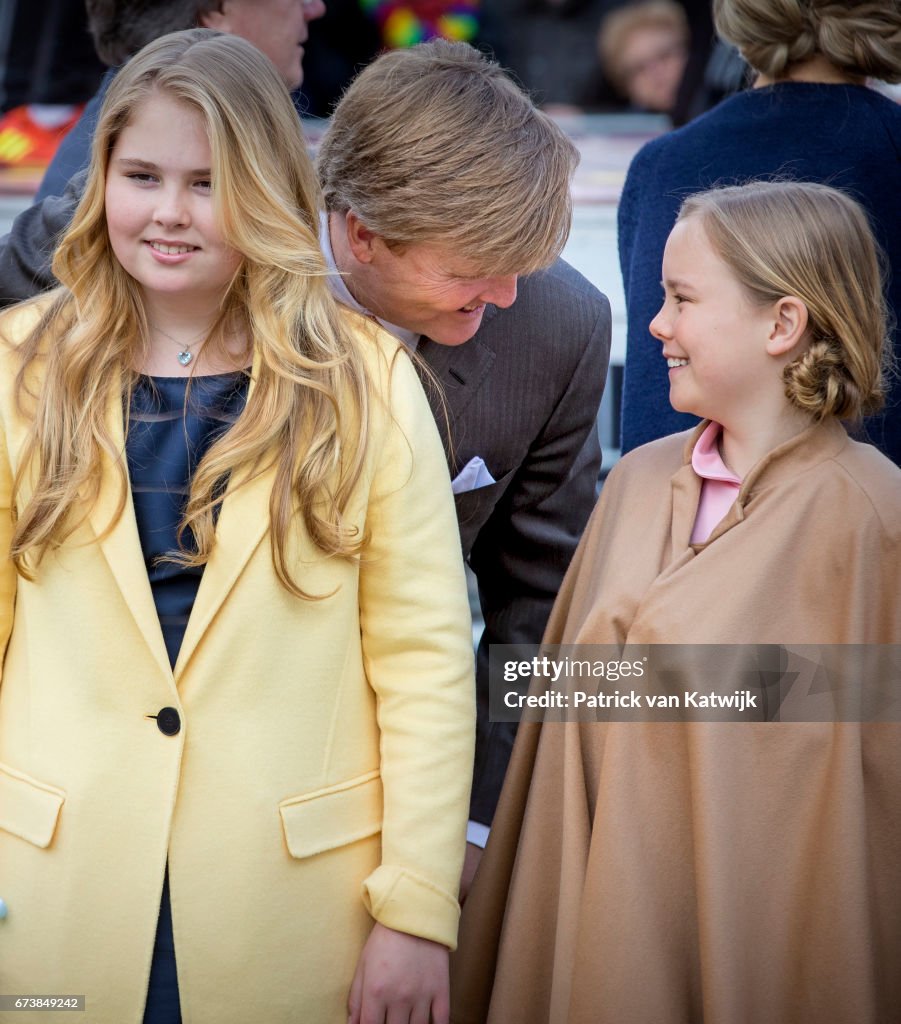 The Dutch Royal Family Attend King's Day In Tilburg