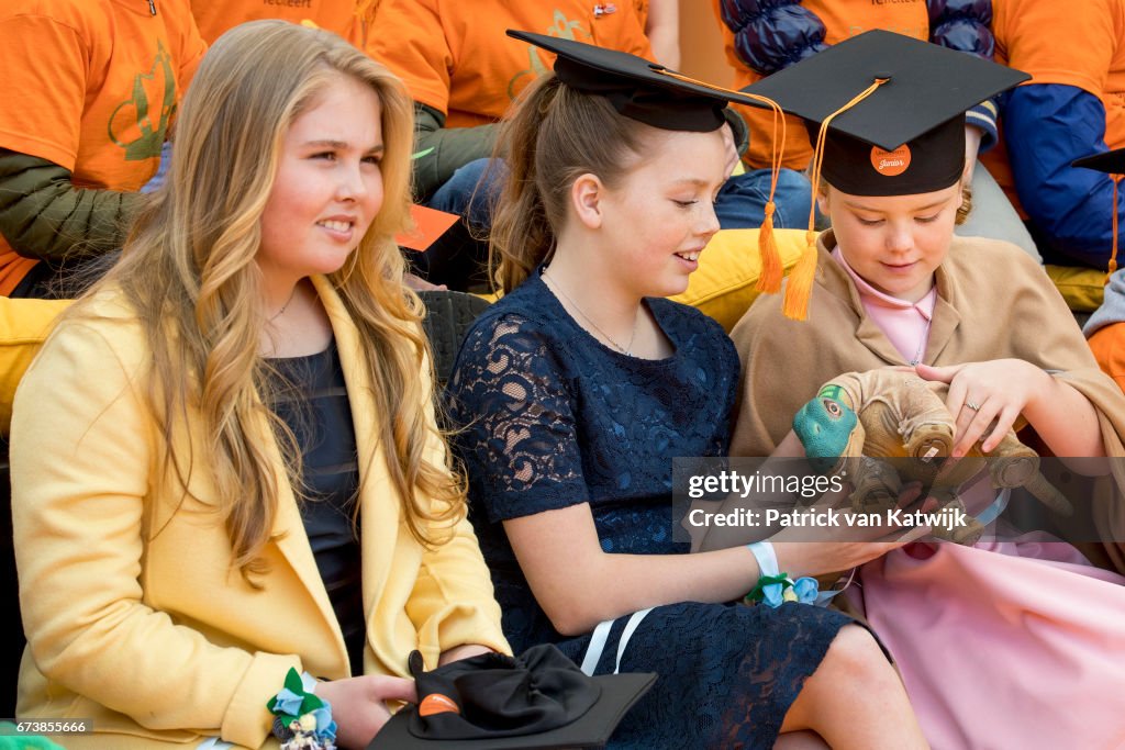 The Dutch Royal Family Attend King's Day In Tilburg