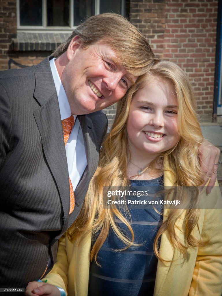The Dutch Royal Family Attend King's Day In Tilburg