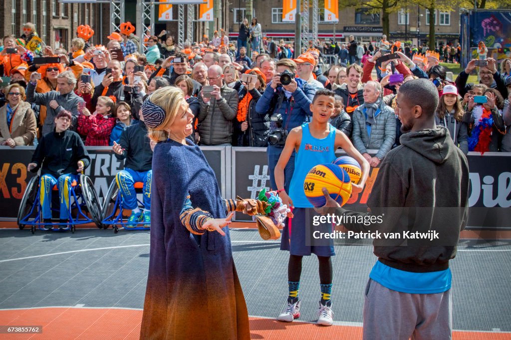 The Dutch Royal Family Attend King's Day In Tilburg