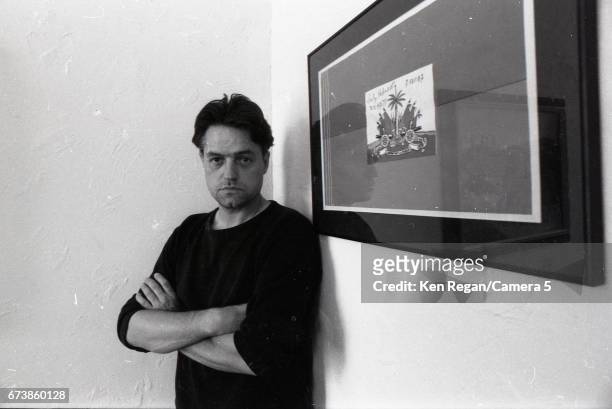 Director Jonathan Demme is photographed in March 1987 at Clinica Estetico office in New York City. CREDIT MUST READ: Ken Regan/Camera 5 via Contour...