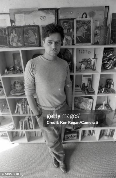Director Jonathan Demme is photographed in March 1987 at Clinica Estetico office in New York City. CREDIT MUST READ: Ken Regan/Camera 5 via Contour...