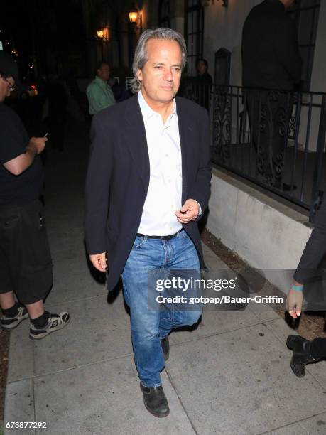 Graham Yost is seen on April 26, 2017 in Los Angeles, California.