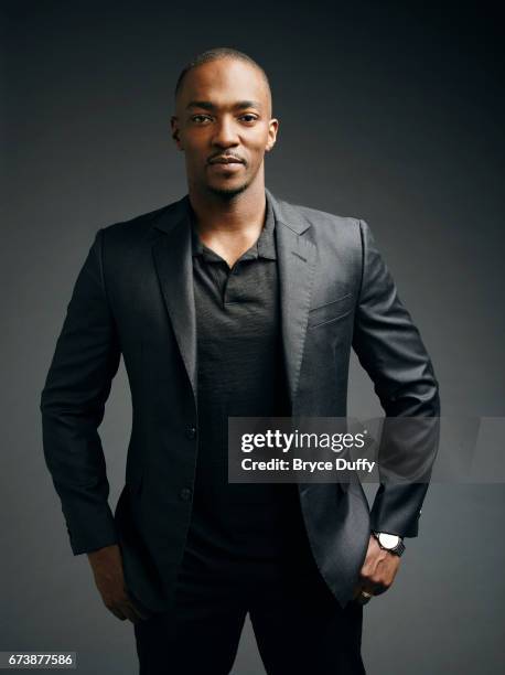 Actor Anthony Mackie photographed for Variety on April 15 in Los Angeles, California.