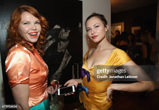Guests at the Tiffany HardWear Los Angeles Preview with The Art of Elysium at Elysium Art Salons on April 26, 2017 in Los Angeles, California.