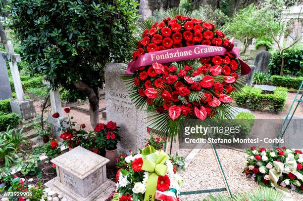 Years after the death of Antonio Gramsci, the various parties of the Italian left paid tribute to the tomb of Antonio Gramsci, sited in the third...