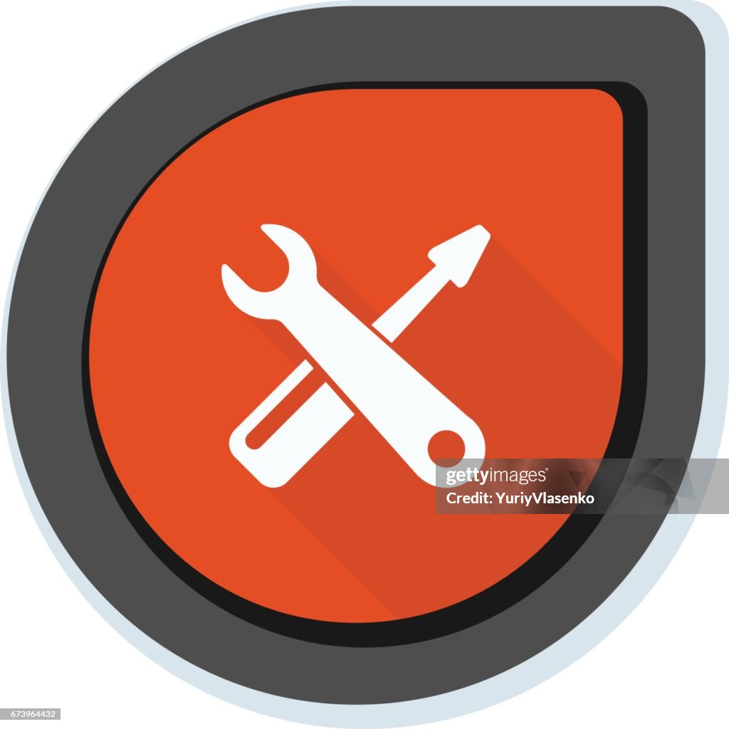 Settings Tool Button High-Res Vector Graphic - Getty Images