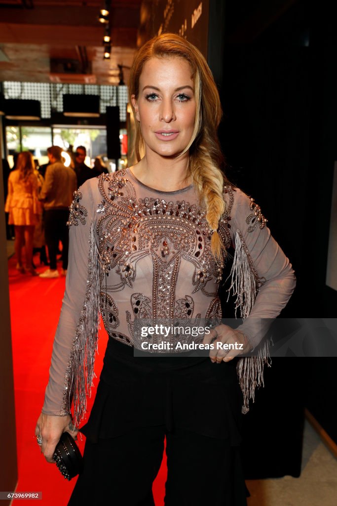 Charlotte Wuerdig attends the spring cocktail hosted by Mazda and
