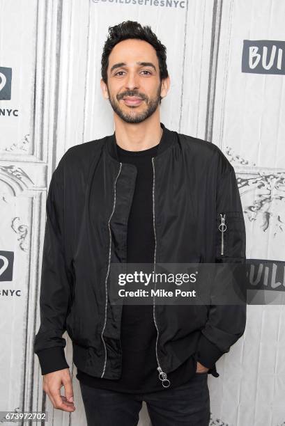 Amir Arison visits Build Series to discuss "The Blacklist" at Build Studio on April 27, 2017 in New York City.