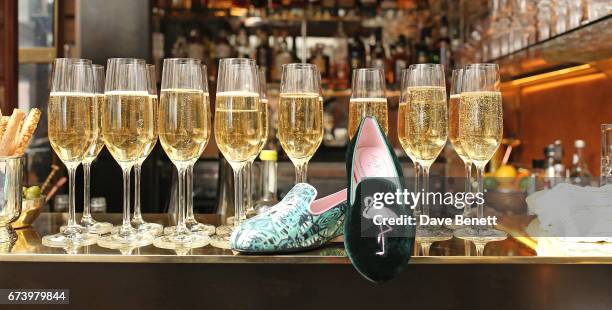 General view at the VIP dinner celebrating Mrs Alice for French Sole at The Connaught Hotel on April 25, 2017 in London, England.