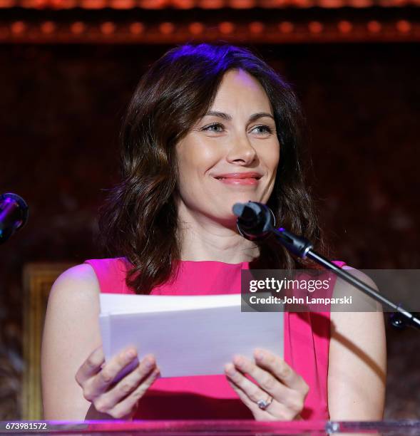 Laura Benanti attends the 62nd Annual Drama Desk Nominations at Feinstein's/54 Below on April 27, 2017 in New York City.