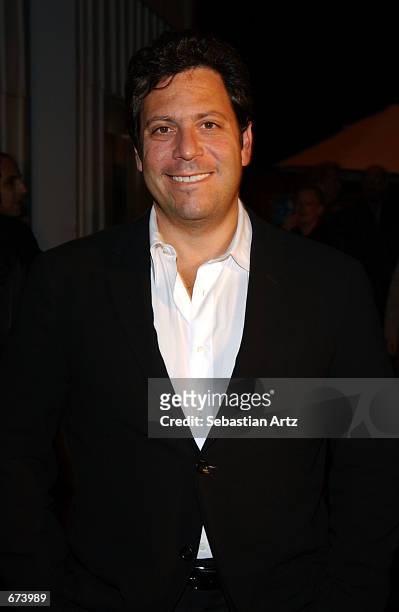 Show creator Darren Star arrives at the "Divine Design" fundraiser presented by Project Angel Food November 29, 2001 in Santa Monica, CA.