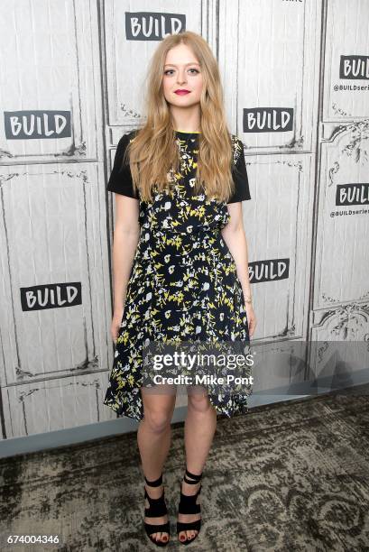 Anna Baryshnikov visits Build Studios to discuss "Superior Donuts" at Build Studio on April 27, 2017 in New York City.