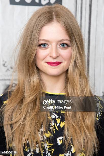 Anna Baryshnikov visits Build Studios to discuss "Superior Donuts" at Build Studio on April 27, 2017 in New York City.