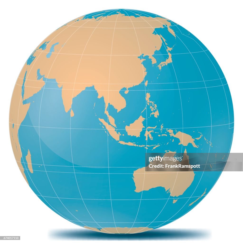 Zuidoost-Azië planeet aarde