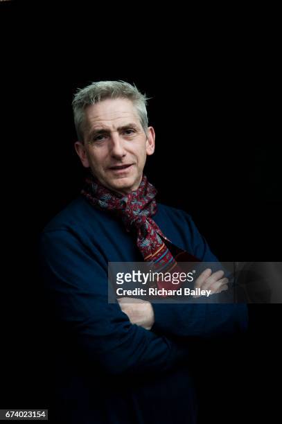 studio portrait of mature gray haired man. - man with cravat stock pictures, royalty-free photos & images