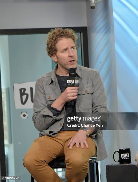 Jeff Grace attends Build series to discuss "Folk Hero & Funny Guy" at Build Studio on April 27, 2017 in New York City.