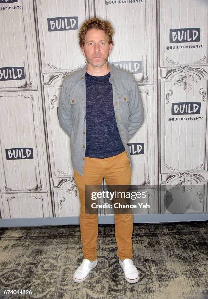 Jeff Grace attends Build series to discuss "Folk Hero & Funny Guy" at Build Studio on April 27, 2017 in New York City.