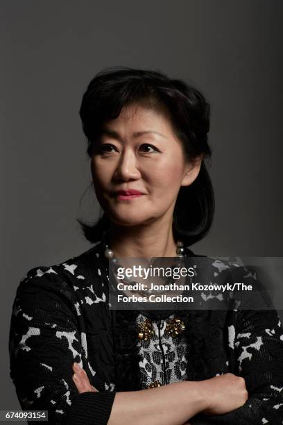 Of SHI International Thai Lee is photographed for Forbes Magazine on May 15, 2015 in Somerset, New Jersey. CREDIT MUST READ: Jonathan Kozowyk/The...