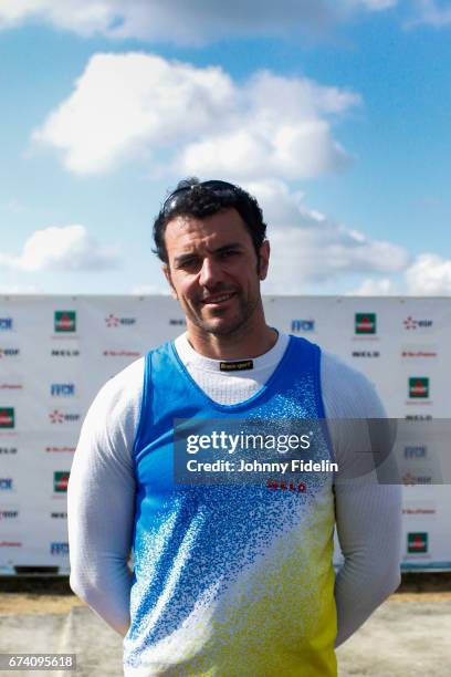 Maxime Beaumont of France during the French Championship Canoe Sprint on April 28, 2017 in Vaires-sur-Marne, France.
