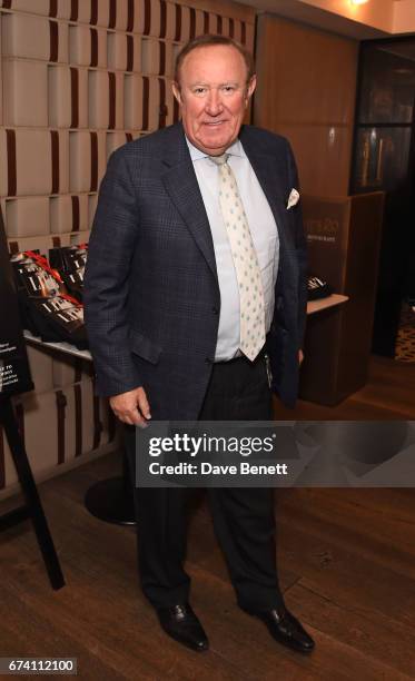 Andrew Neil attends the Spectator Life 5th Birthday Party at the Hari Hotel on April 27, 2017 in London, England.