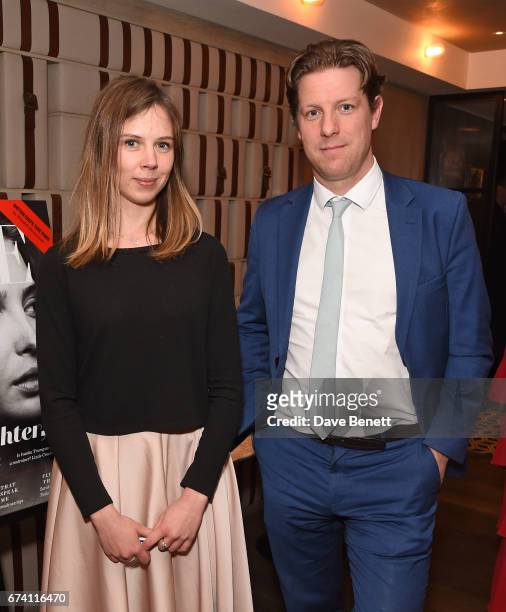 Lara Prendergast and Fraser Nelson attend the Spectator Life 5th Birthday Party at the Hari Hotel on April 27, 2017 in London, England.