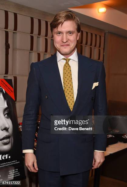 Tom Chamberlin attends the Spectator Life 5th Birthday Party at the Hari Hotel on April 27, 2017 in London, England.