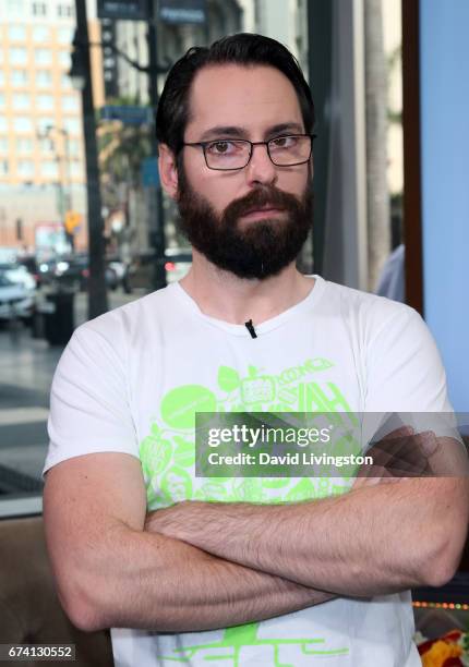 ACtor Martin Starr visits Hollywood Today Live at W Hollywood on April 27, 2017 in Hollywood, California.