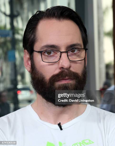 ACtor Martin Starr visits Hollywood Today Live at W Hollywood on April 27, 2017 in Hollywood, California.