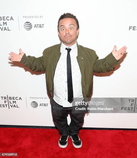 Jason 'WeeMan' Acuna attends "Dumb: The Story of Big Brother Magazine" Premiere during 2017 Tribeca Film Festival on April 27, 2017 in New York City.