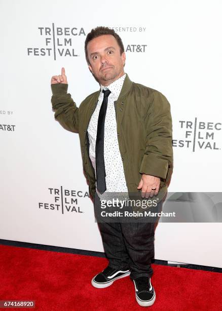Jason 'WeeMan' Acuna attends "Dumb: The Story of Big Brother Magazine" Premiere during 2017 Tribeca Film Festival on April 27, 2017 in New York City.