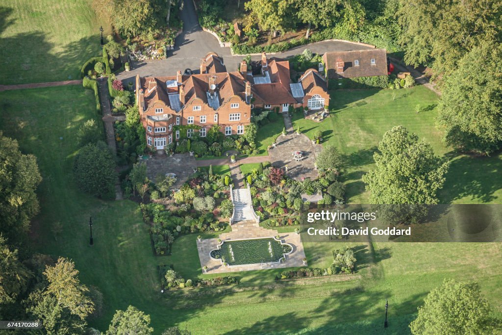 Aerial View of Welders House, Buckinghamshire