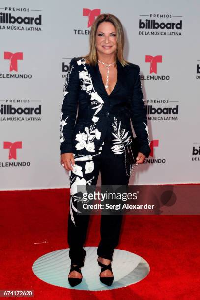 Ana María Polo attends the Billboard Latin Music Awards at Watsco Center on April 27, 2017 in Coral Gables, Florida.