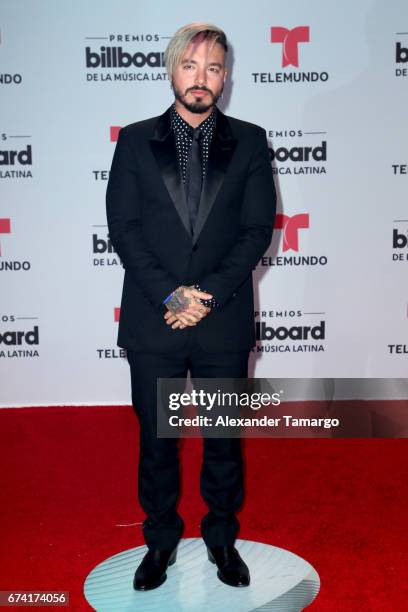 Balvin attends the Billboard Latin Music Awards at Watsco Center on April 27, 2017 in Coral Gables, Florida.
