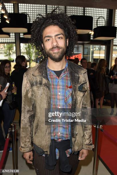 Noah Becker attends the spring cocktail hosted by Mazda and InTouch magazine at Mazda Pop Up-Store on April 27, 2017 in Duesseldorf, Germany.