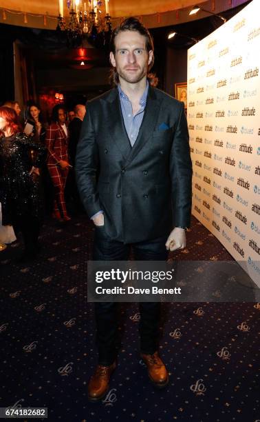 Craig McGinley attends the Attitude Bachelors of the Year 2017 party at Cafe de Paris on April 27, 2017 in London, England.