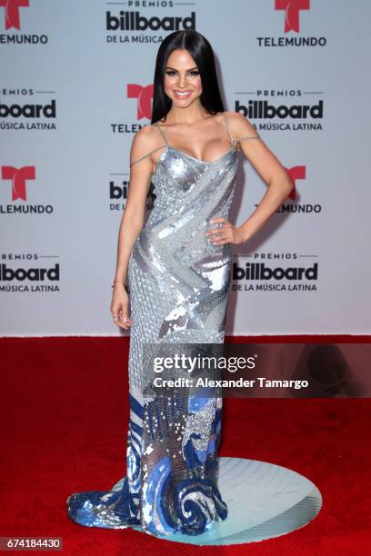 Natti Natasha attends the Billboard Latin Music Awards at Watsco Center on April 27, 2017 in Coral Gables, Florida.