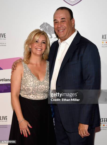 Nicole Taffer and Nightclub & Bar Media Group President, host and Co-Executive Producer of the Spike television show 'Bar Rescue' Jon Taffer attend...