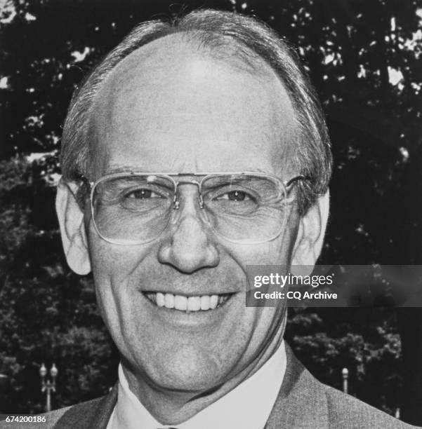 Portrait of Sen. Larry Craig, R-Idaho, on June 15, 1992.