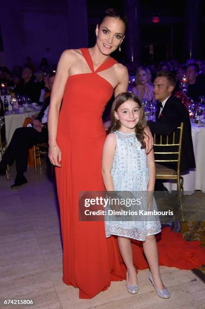 Founder Katharina Harf and DKMS Patient and Survivor Marlie Wilson attend 11th Annual DKMS "BIG LOVE" Gala on April 27, 2017 in New York City.