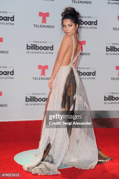 Monique "Momo" Gonzalez attends the Billboard Latin Music Awards at Watsco Center on April 27, 2017 in Coral Gables, Florida.