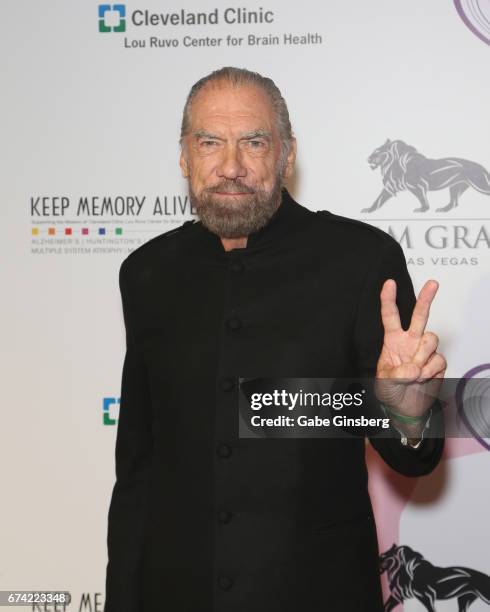 Co-Founder, Chairman and CEO of John Paul Mitchell Systems and Co-Founder of Patron Tequila and Spirits John Paul DeJoria attends Keep Memory Alive's...