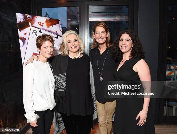 Of HBO Documentary Films Sara Bernstein, President, HBO Documentary Films Sheila Nevins, Director Perri Peltz, and Producer Sascha Weiss attend a...