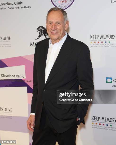 Cleveland Clinic President and CEO Dr. Toby Cosgrove attends Keep Memory Alive's 21st annual "Power of Love Gala" benefit for the Cleveland Clinic...