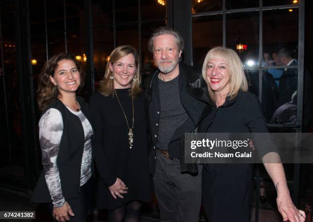 Carla Massey, Karen Bates, Chris Cooper and Marianne Leone Cooper attends the after party for Lucas Hnath's "A Doll's House, Part 2" opening night...