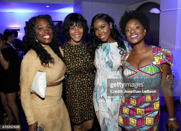 Actor Nia Jervier and guests attend Netflix Dear White People S1, premiere LA screening 2017 on April 27, 2017 in Los Angeles, California.