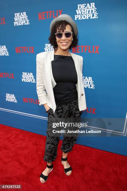 Producer Staphanie Allain attends Netflix Dear White People S1, premiere LA screening 2017 on April 27, 2017 in Los Angeles, California.