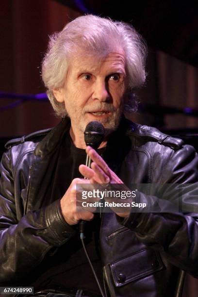 Rod Argent of the Zombies speaks onstage at An Evening With The Zombies at The GRAMMY Museum on April 27, 2017 in Los Angeles, California.