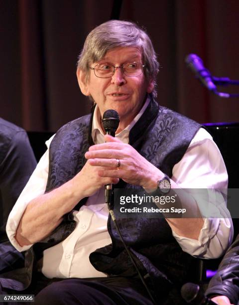 Chris White of the Zombies speaks onstage at An Evening With The Zombies at The GRAMMY Museum on April 27, 2017 in Los Angeles, California.